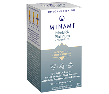 MINAMI MorEPA platinum product angle view