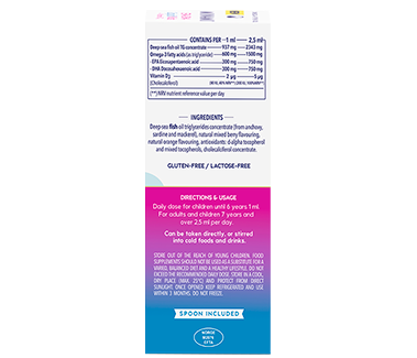 MINAMI EPA + DHA  Liquid Kids right view